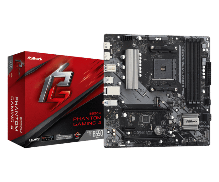 AsRock Phantom Gaming 4 B550M