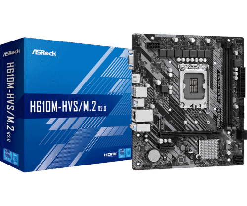 AsRock H610M-HVS 2.0 Micro ATX DDR4