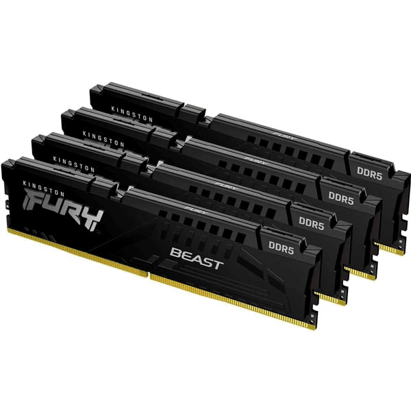 128GB KINGSTON FURY BEAST DDR5 5200MHZ (4X32)