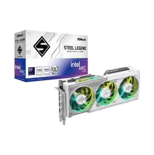 ASROCK INTEL ARC 580 STEEL LEGEND OC 12GB GDDR6