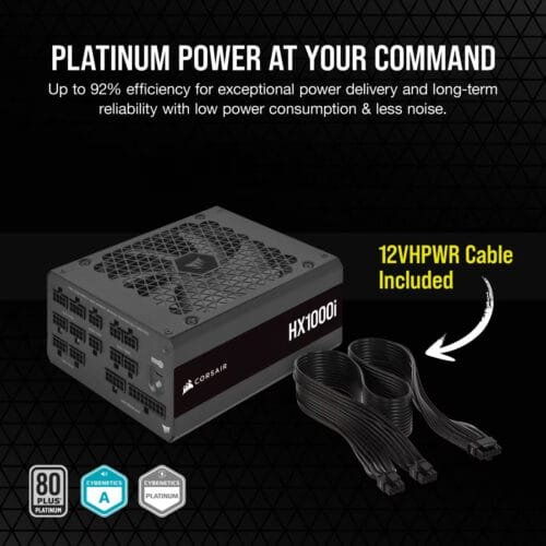 CORSAIR HX1000i - 1000W 80+ PLATINUM