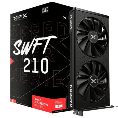 XFX RADEON RX 7600 SPEEDSTER 210 8GB GDDR6