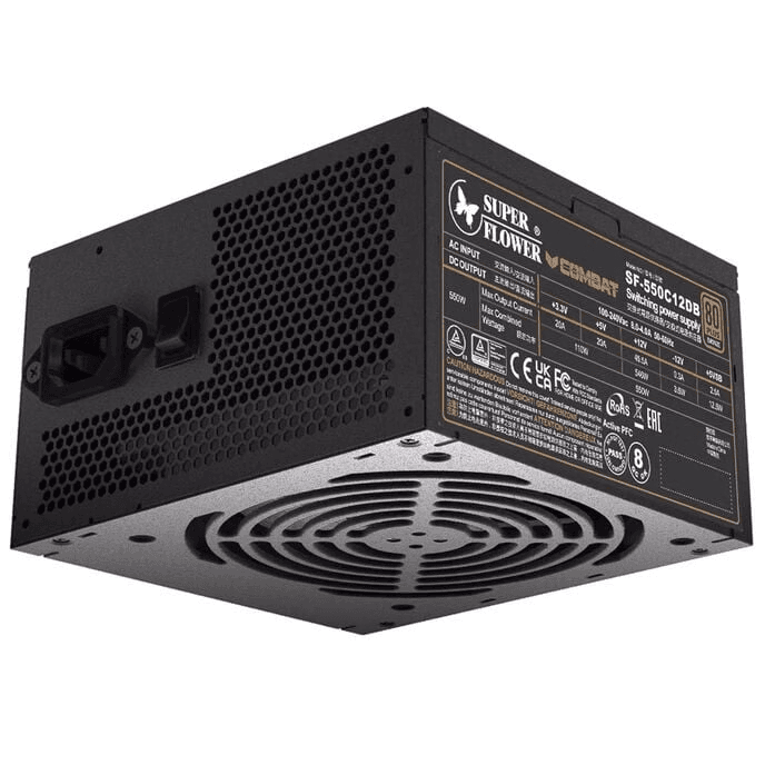 SUPERFLOWER COMBAT DB80 550W 80+ BRONZE